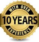 over 10 years of experience